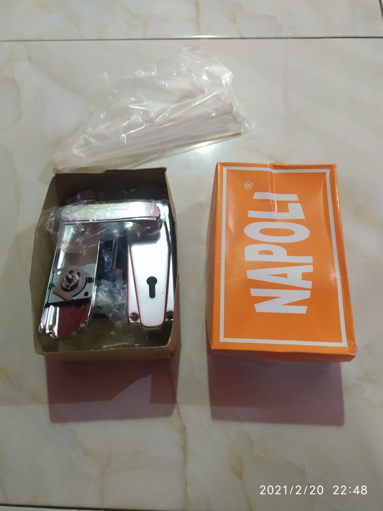 Ctr Kunci Pintu Kecil / Handle Tarikan / Pegangan Pintu / Murah Bagus Napoli Putih Awet Tahan Lama