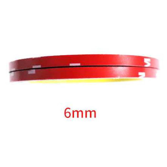 

Double tape 3m Merah Double tip Lem 2 Sisi Kecil Besar VN3 Panjang 3M - Lebar 6mm