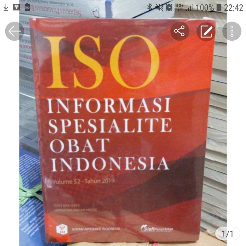 ISO Informasi Spesialite Obat Indonesia