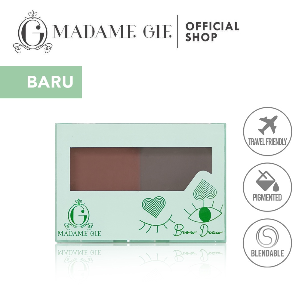 ⭐️ Beauty Expert ⭐️ Madame Gie Brow Draw Eyebrow - MakeUp Pensil Alis