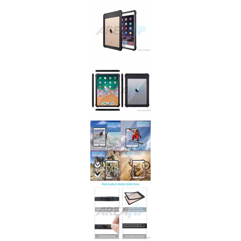 Redpepper Waterproof Shockproof Case Casing Cover IP68 iPad Air 3 Pro 10.5