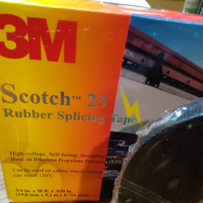 

Buruan 3M Scotch Rubber 23 Pasangan Isolasi Super 33+ Berkualitas