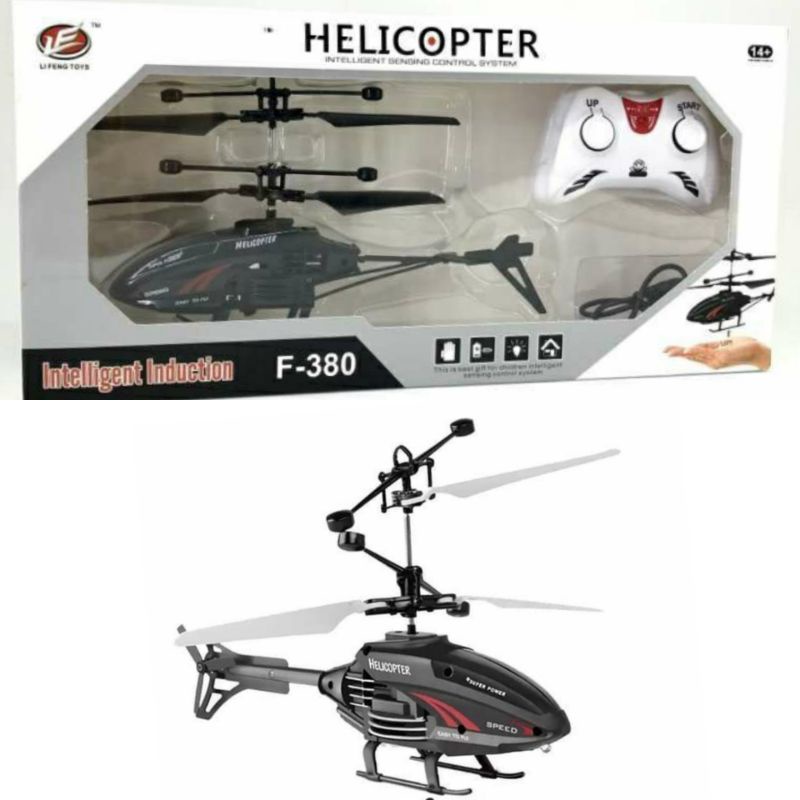 Mainan Anak Helikopter Remot Control Intelligent Helicopter F-380 RC