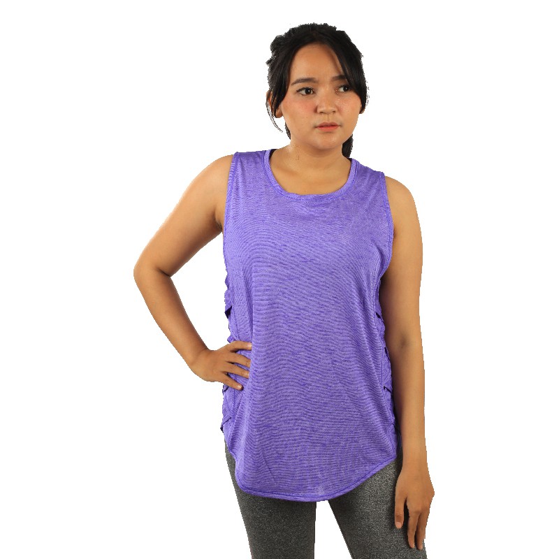 Baju Olahraga Xersion Lattice Supreme Tank Top- Purple 01XRT000
