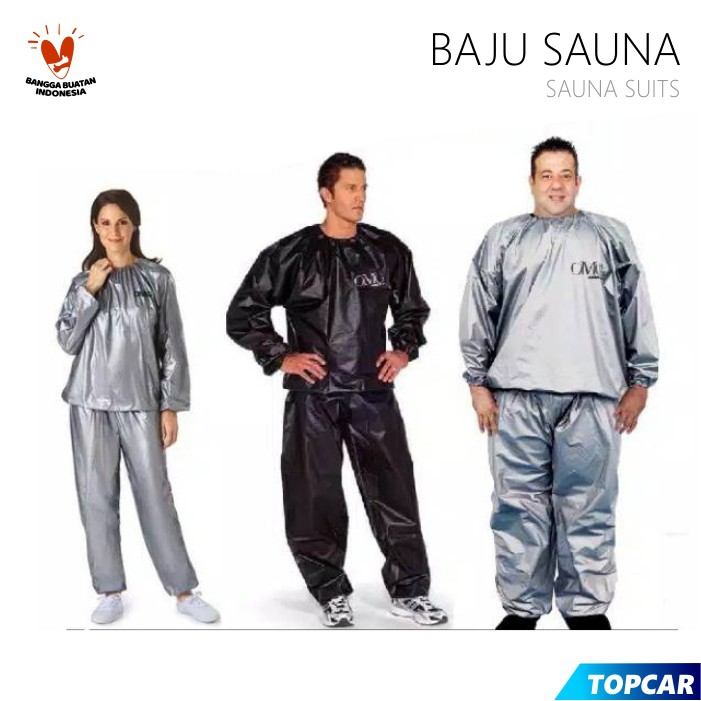 Baju Sauna Suits OMG Olahraga Workout Lari Running Keringat Diet Laki Cewek