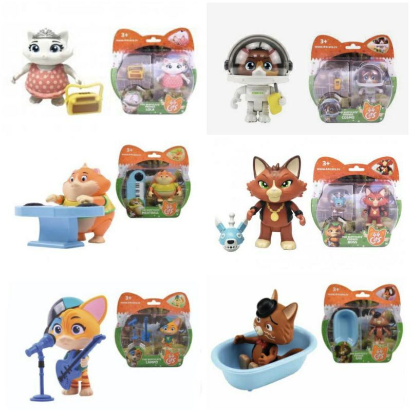 Jual 44Cats 3 Inch Figure 44 Cats The Clubhouse | Shopee Indonesia