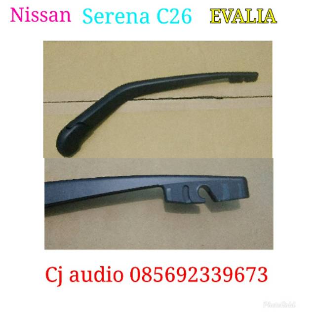 Tangkai arm wiper belakang Nissan Serena C26 evalia Original