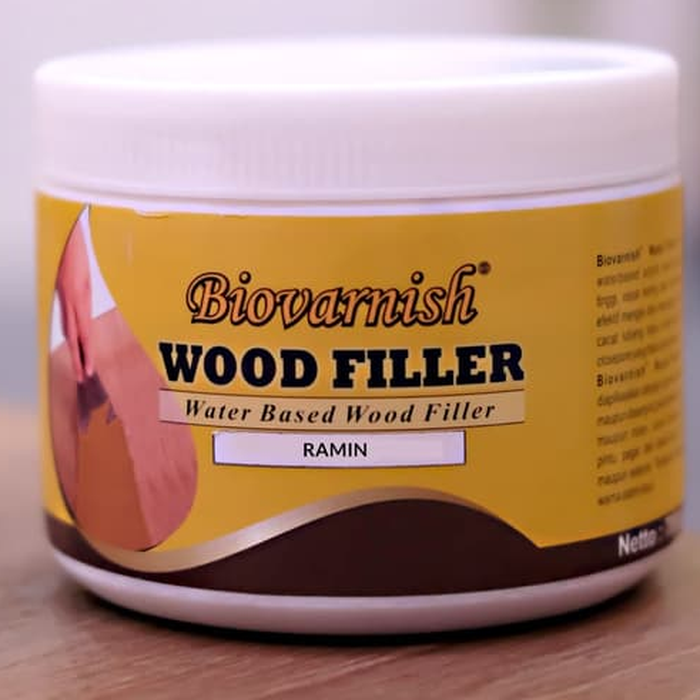 Dempul Kayu / Wood Filler jati belanda warna ramin/ jati Biovarnish