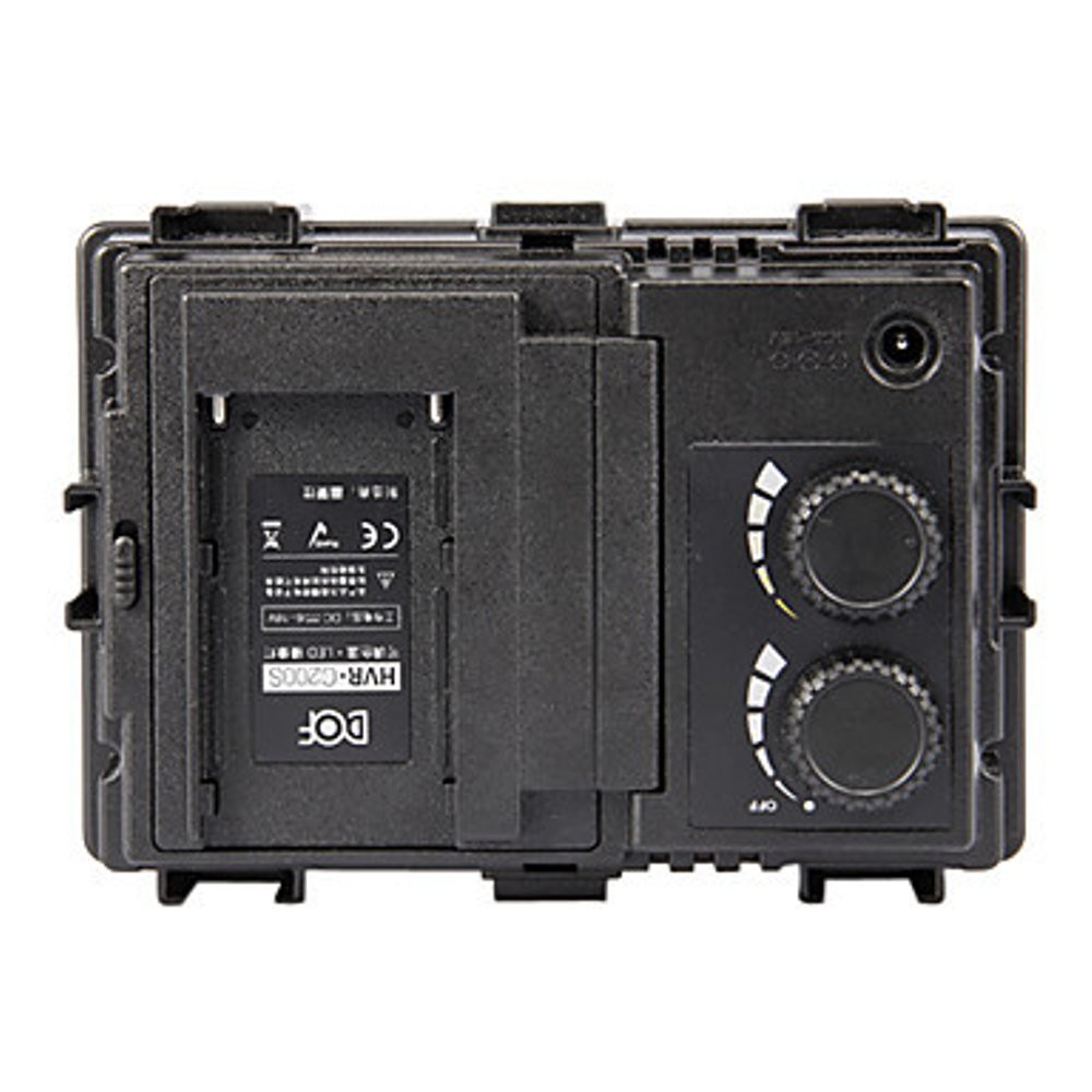 F&V DOF HVR-C200S Bi-color LED Light Video Lamp for Camera /Camcorder