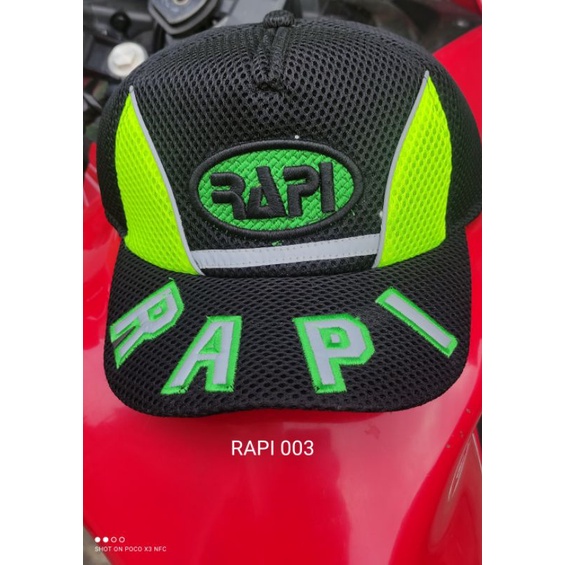 TOPI RAPI BAHAN JARING/ DOBEL MES