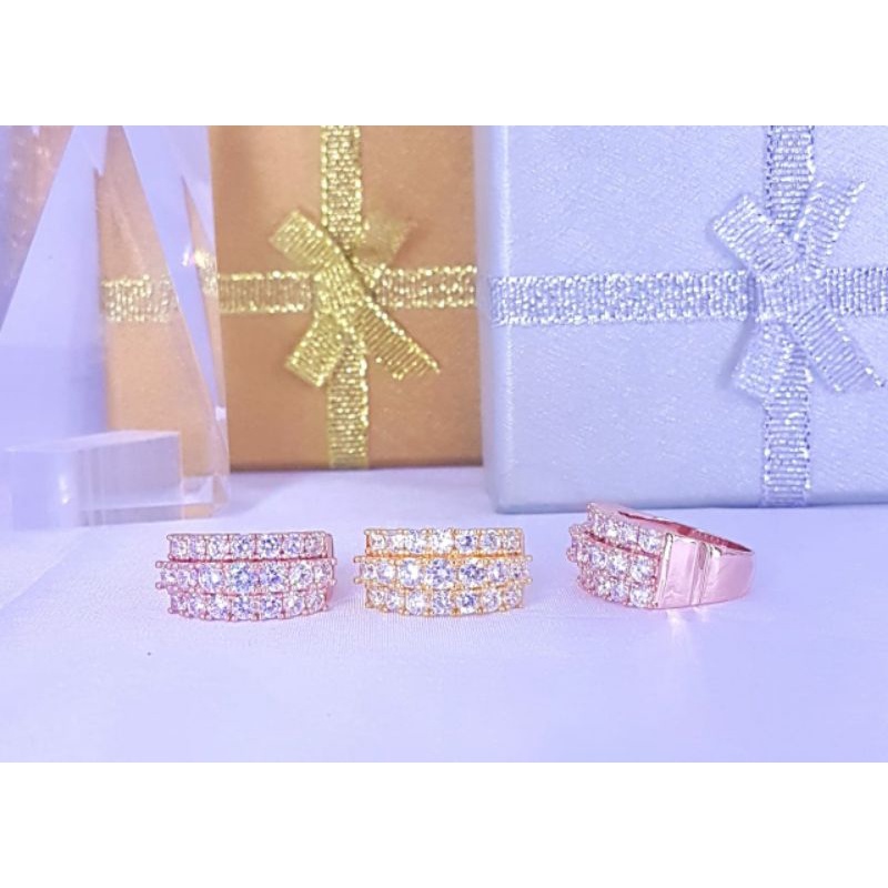 cincin Vier replika berlian persis seperti berlian asli. (Cb01)