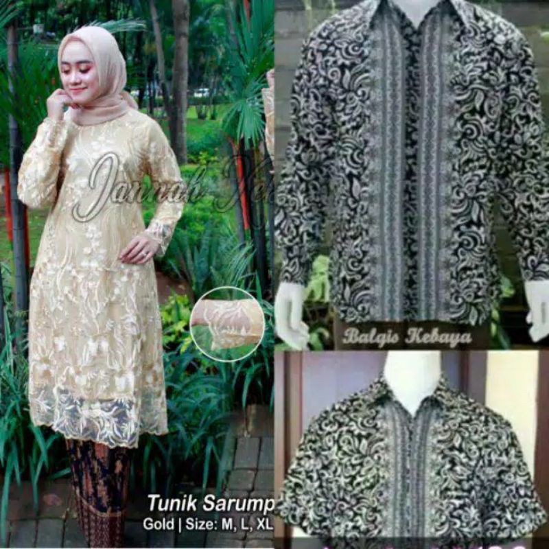REAL PICT SETELAN KEBAYA COUPLE KEMJA/COUPLE KONDANGAN/COUPLE MODERN