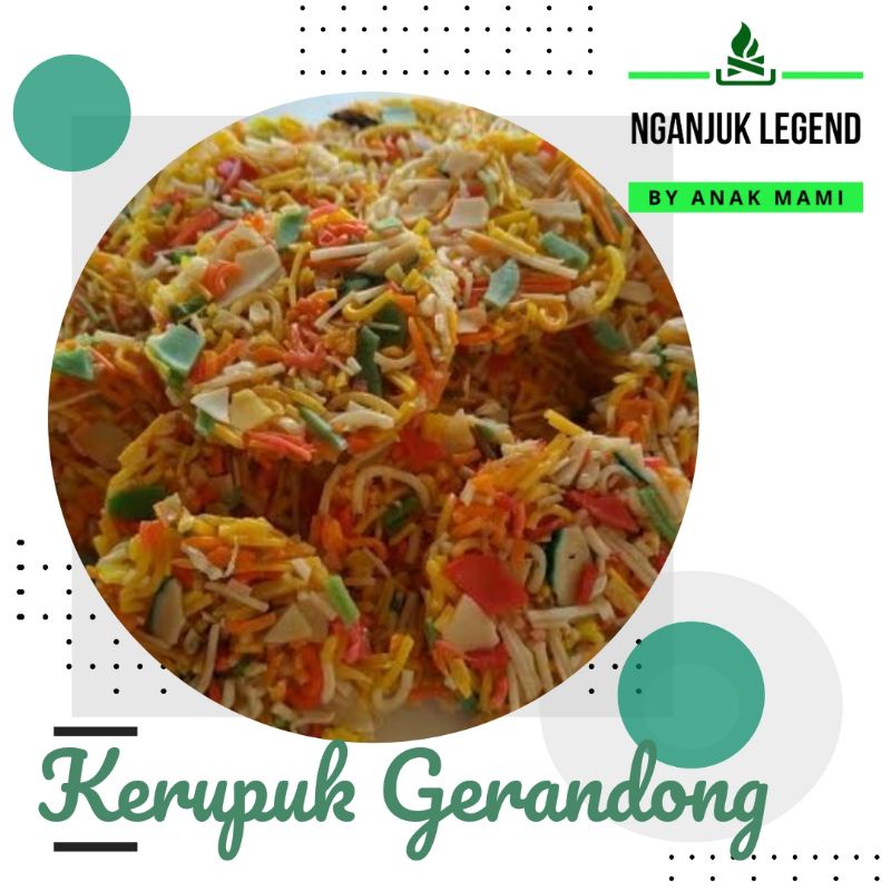 

Kerupuk Krupuk Gerandong Grandong Seblak Mentah 1 kg