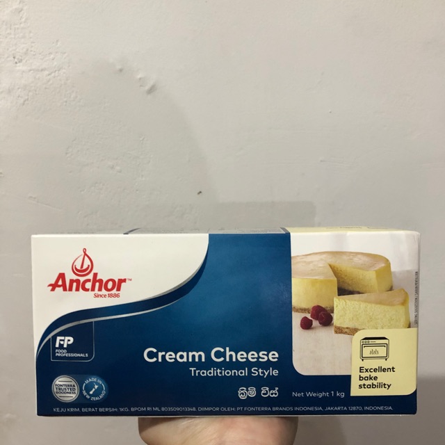 Cream Cheese Anchor 1 Kg / khusus grab/ gojek bandung area