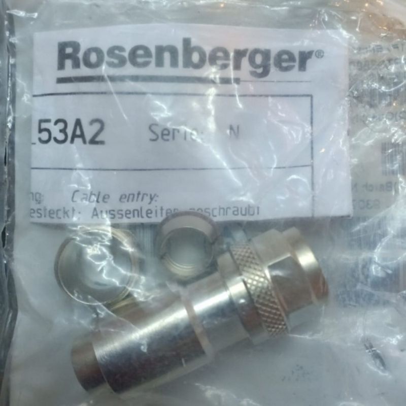 ericsson rosenberger connector n male rg8/lmr-400 original