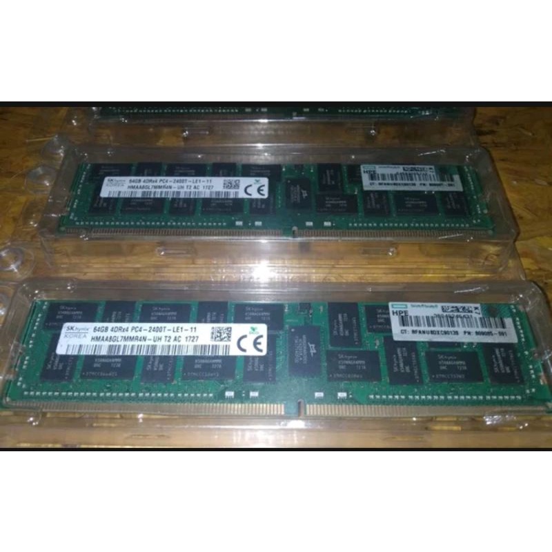 MEMORY SERVER 64GB 4DRx4 PC4-2400T HPE SERVER