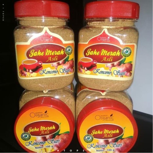 

Jahe kencono Merah 100gr asli original bubuk murni