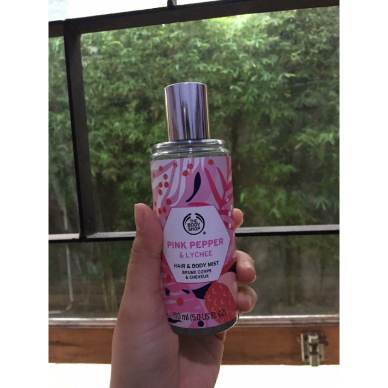 Preloved The Body Shop Body Hair and Body Mist