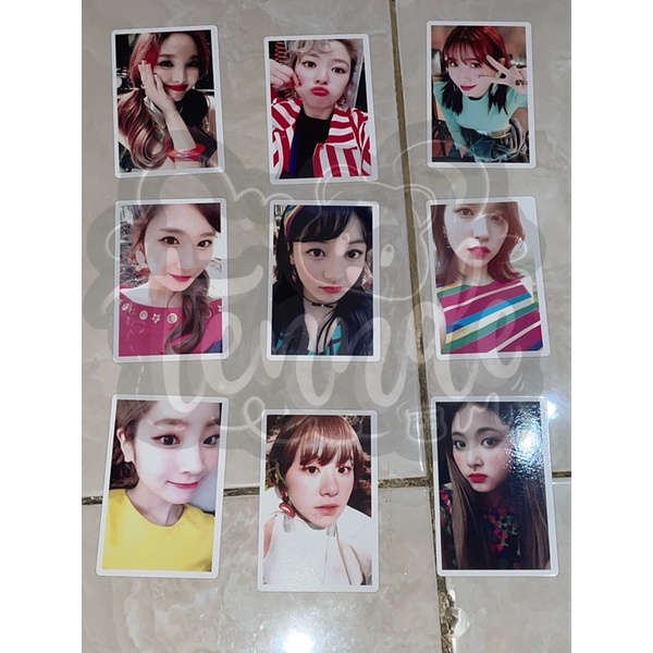 PC PHOTOCARD POB PREORDER BENEFIT TWICE SIGNAL NAYEON JEONGYEON MOMO SANA JIHYO MINA DAHYUN CHAEYOUN