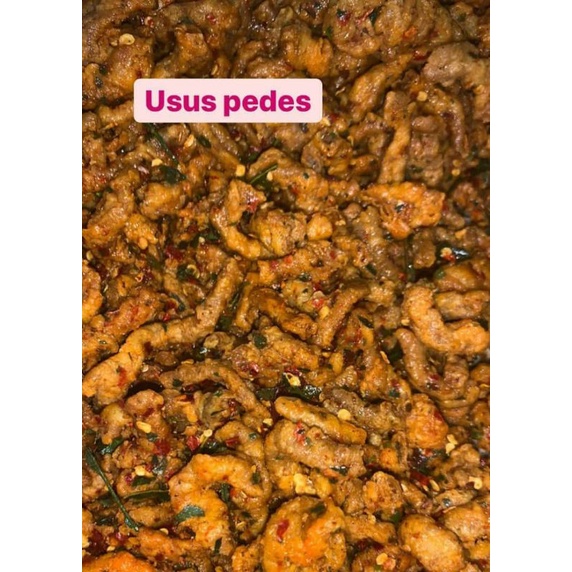 

Usus Crispy Pedas Daun Jeruk 250gr