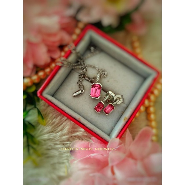 NEW  1 Set Perhiasan Xuping Mata Swarovski OSD Viral