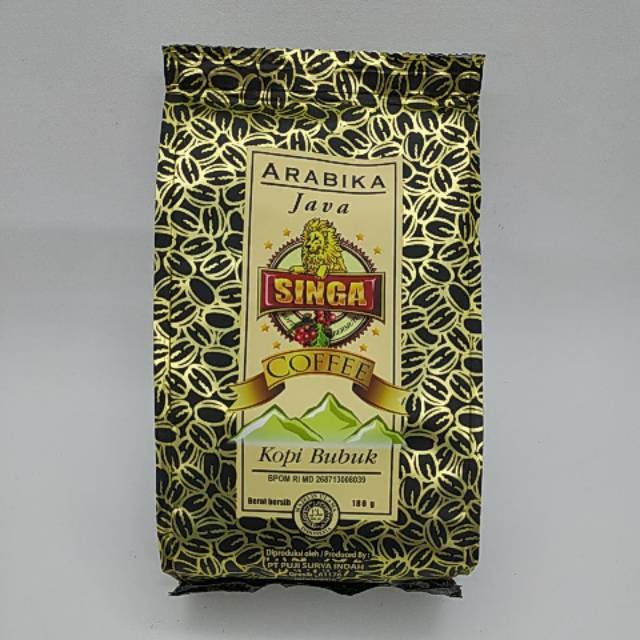 

Arabika Kopi Singa Java 180gr barcode 8992904111819