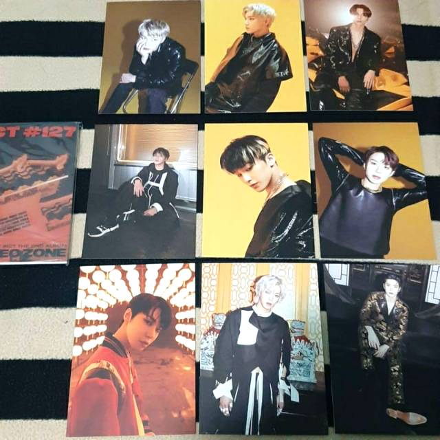 [SHARING] NCT127 Postcard - Official Postcard Book NEO ZONE Album Era Neozone NCT 127 jaehyun johnny
