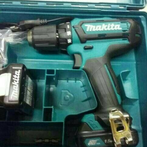 Mesin Bor Cordless Makita Baterai 12 Volt