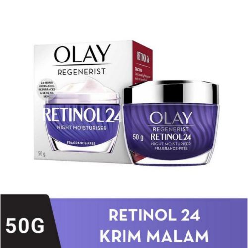 Olay Regenerist Retinol 24 Moisturiser Pelembab Krim Wajah 50g