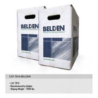 KABEL LAN UTP cat 6 / cat6 BELDEN made in USA 1 roll Original