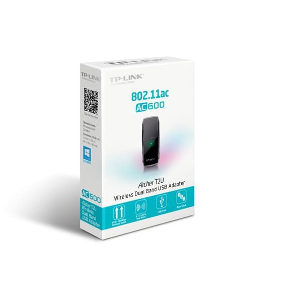 Networking TP - Link N600 Wireless Dual Band USB Adapter - T2U