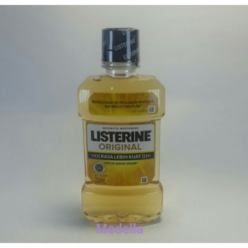 Jual Listerine Gargle/ Mouthwash/ Obat Kumur Original 250 ml Indonesia