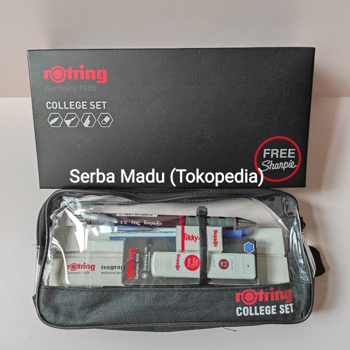 

(TERLARIS) Rotring Ecopack College Set 0.2/0.3/0.5