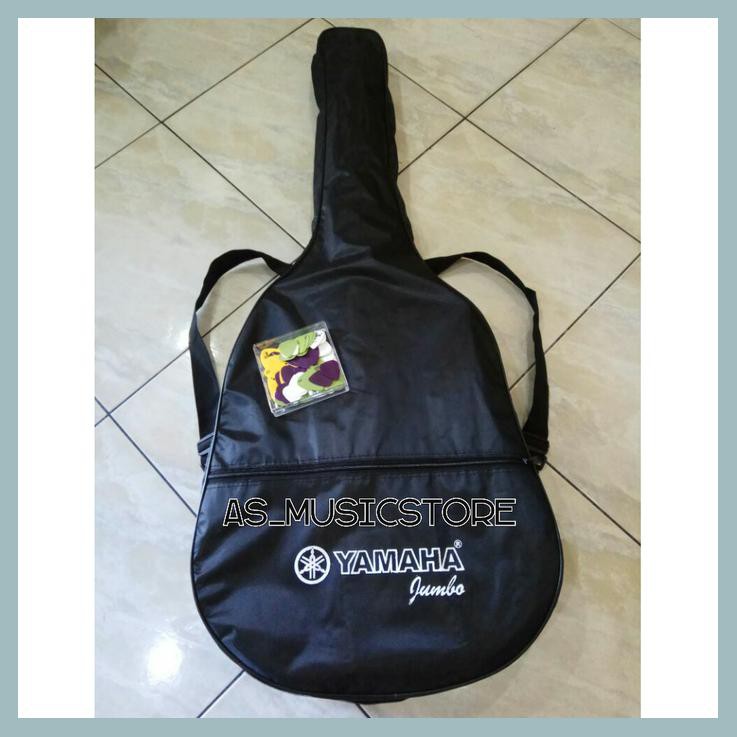 GITAR AKUSTIK YAMAHA HITAM / GITAR UNTUK PEMULA