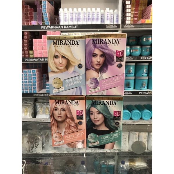 Miranda Hair Color Pastel Series