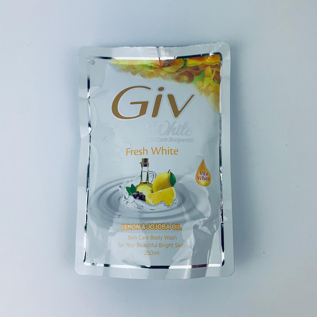 Giv / skin care boadywash / Fresh White / 250ml / Lemon