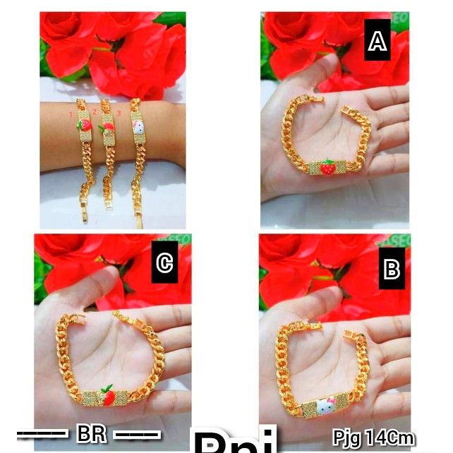 Gelang Anak HKT permata mewah (COD)