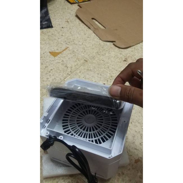 Pembersih Ion Udara Air Purifier Cleaner Penyaring Penjernih Udara NBO-J008 Mini White Grab Medan