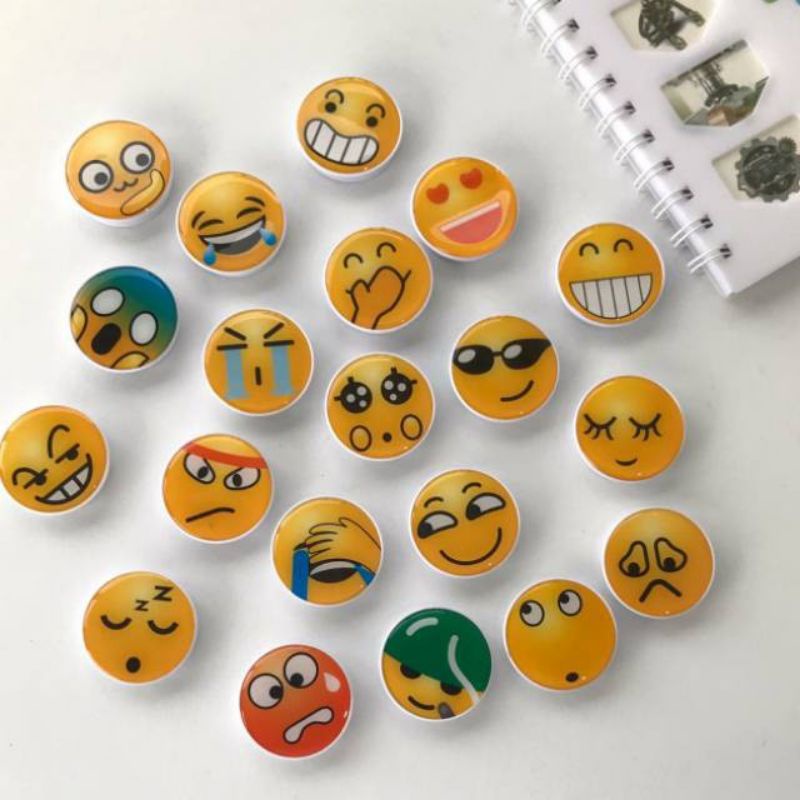 Pop Socket 3D Karakter Emoji HP Emoticon Lucu
