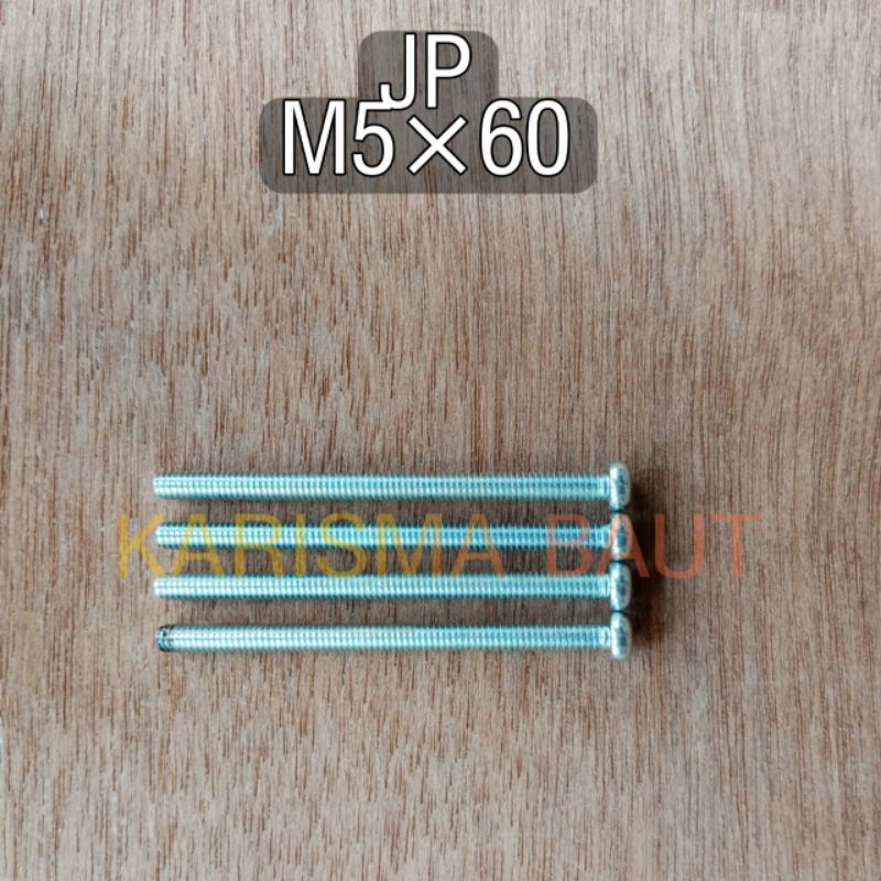 Baut JP M5 x 60 ( baut JP 5x60