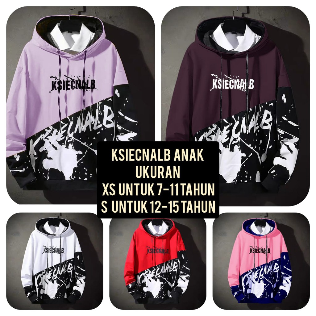 BISA COD // SWITER HODDIE  KSIECNALB ANAK  //  fashion anak // switer ABG // mukzhop fashion