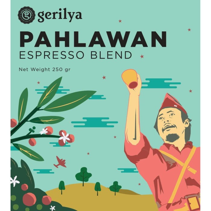 

(BISA COD) Pahlawan Blend Arabusta 250 gram