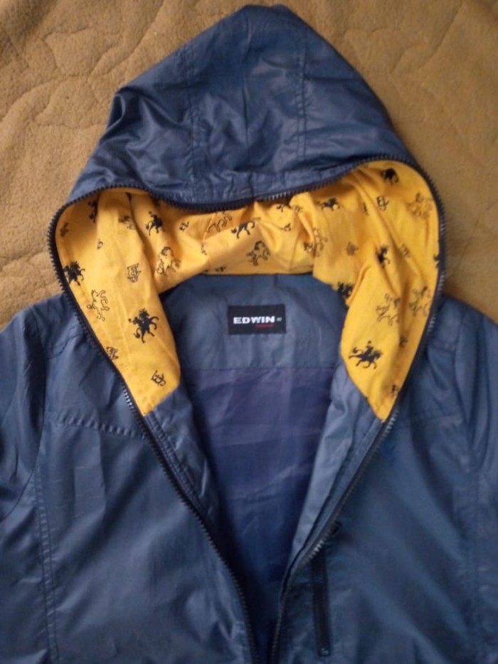 Preloved Jaket Hoodie Edwin Pria/Wanita