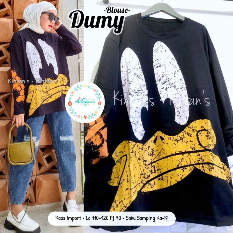 Dumy blouse by kintans / Blouse muslimah halus adem