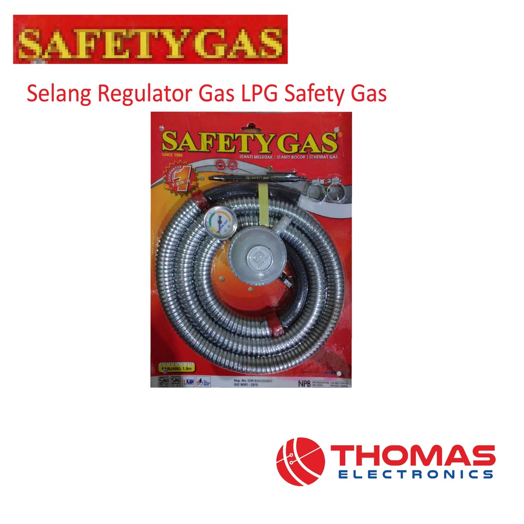 Selang Regulator Gas LPG Safety Gas SafetyGas