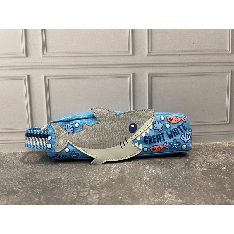 SMIGGLE TEENY TINY PENCIL CASE UP N DOWN SHARK/TEMPAT PENSIL SMIGGLE