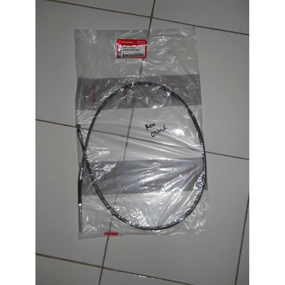 KABEL REM DEPAN ASTREA PRIMA / GRAND (SEMUA TAHUN) / IMPRESSA / LEGENDA 1 / 2 ORISINIL 45450-GN5-830