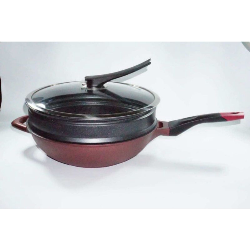 PANCI MULTIFUNGSI / MULTI USE WOK OMICKO 32 CM
