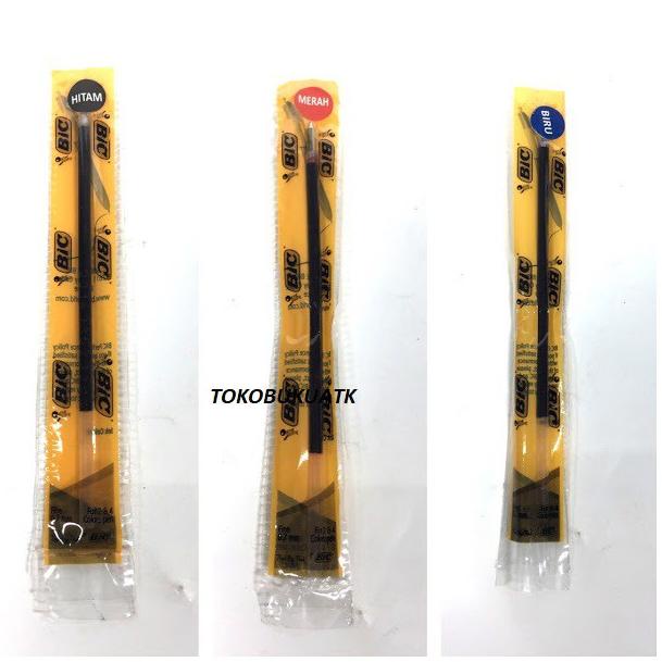 

[DISCOUNT 7VI37] Refill Pulpen BIC - Isi Pulpen BIC Terlaku.