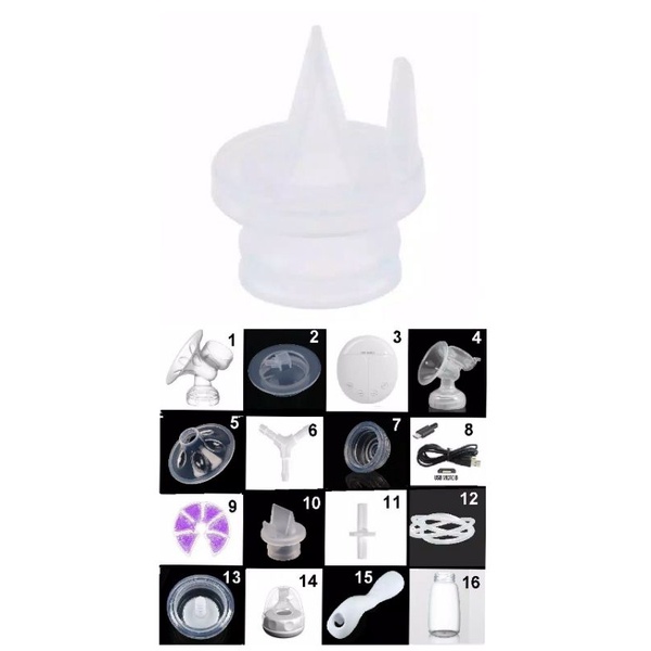 Ductbill Membran Karet Valve Katup Silikon Spare Part Pompa ASI Breast Pump Aksesoris Real Bubee P30